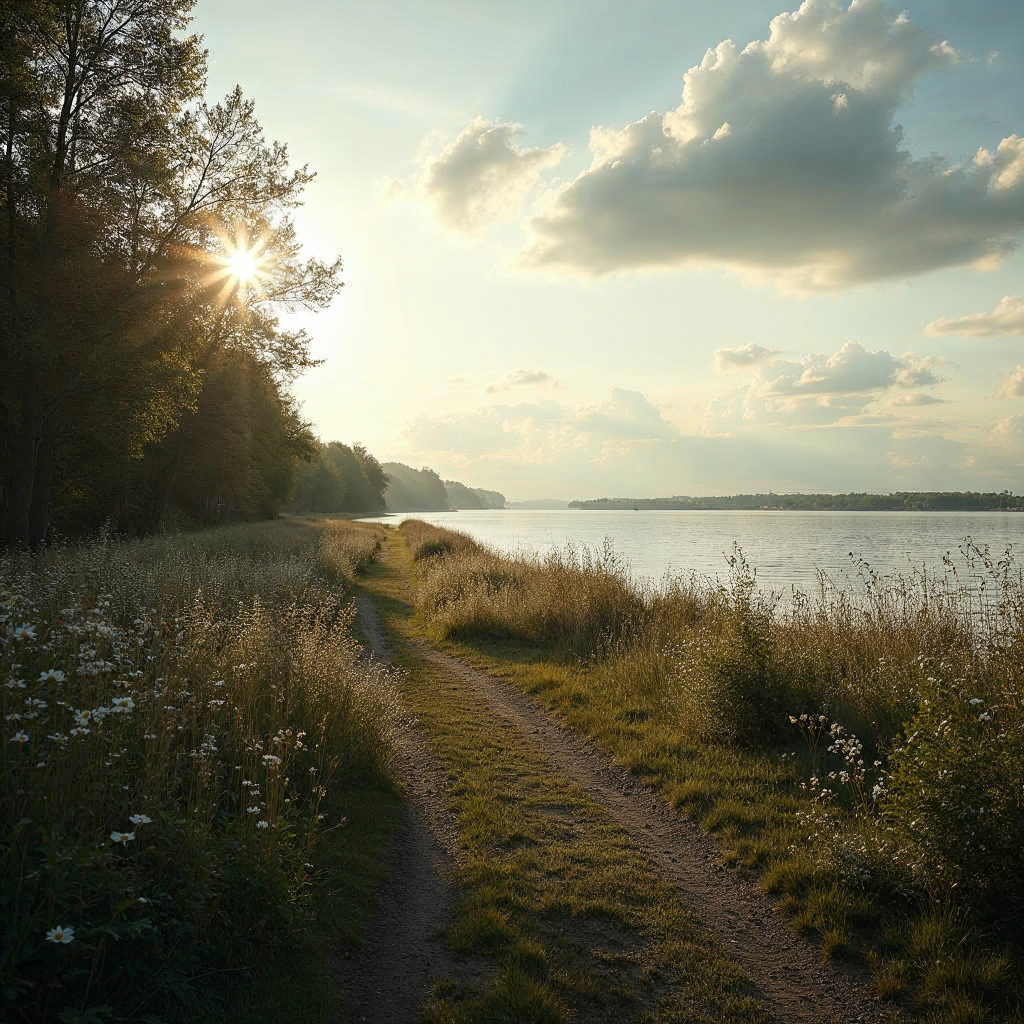 attachment; filename=Eine kinoreife, realistische redaktionelle Fotografie, die die friedliche, naturreiche Umgebung von Schwerin in Mecklenburg-Vorpommern einfängt und die Nähe zur Küste sowie einen entspannten Lebensstil hervorhebt.