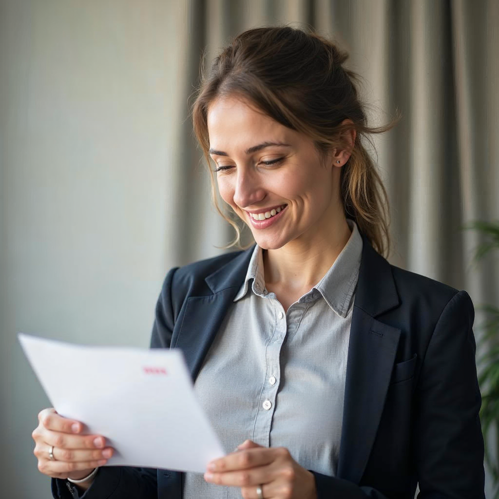 attachment; filename=Eine professionelle Komposition, die eine Person zeigt, die online eine SCHUFA-Bonitätsauskunft bestellt, als Teil des Mietantragsverfahrens in Deutschland.