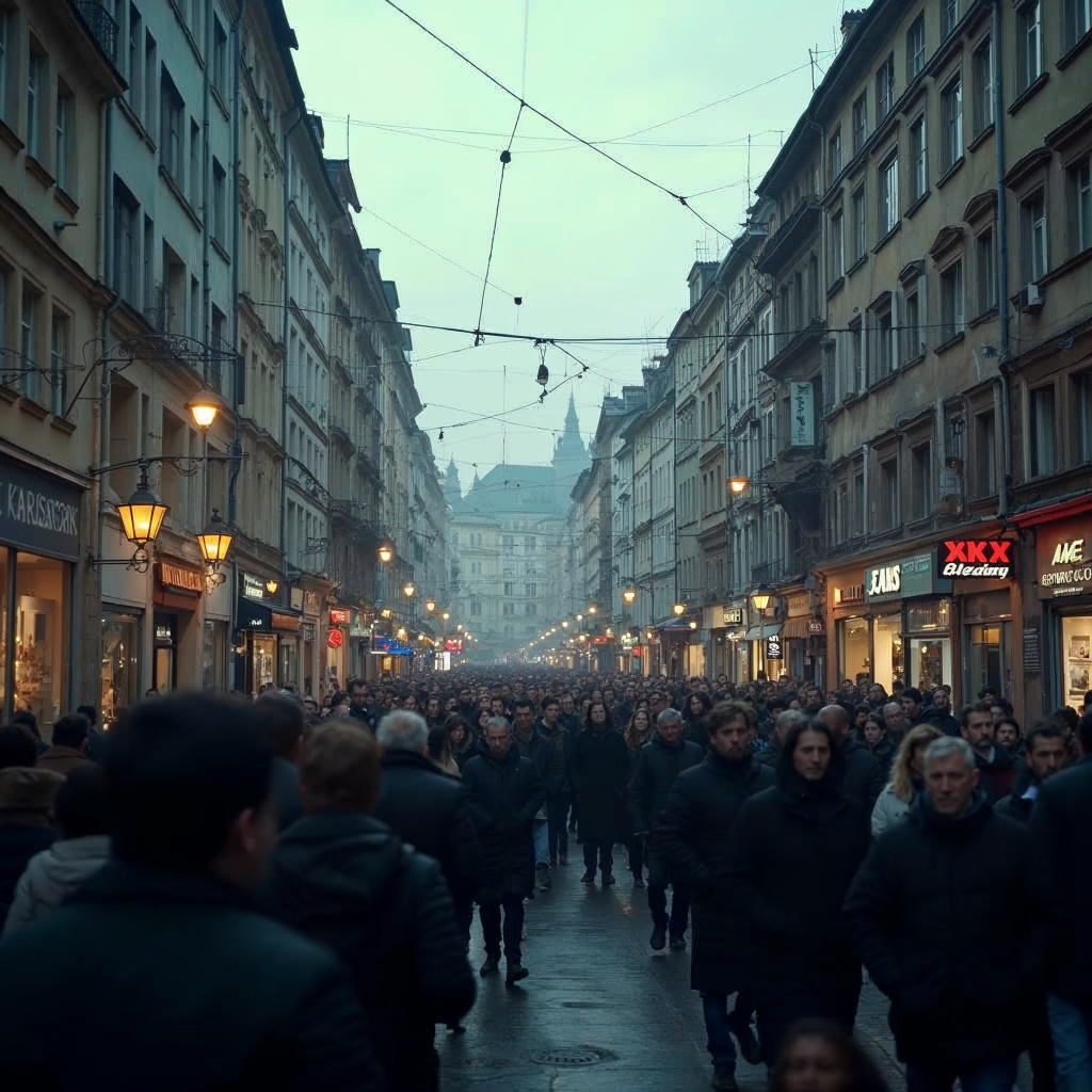 attachment; filename=Ein filmisches Bild einer belebten Stadtstraße in einer deutschen Stadt, das den wettbewerbsintensiven Mietmarkt in großen Städten wie München, Berlin oder Hamburg symbolisiert.